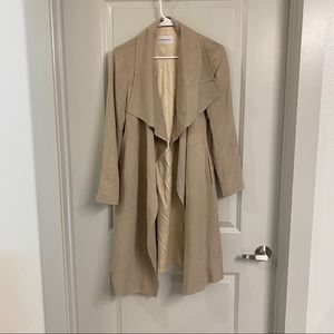 Club Monaco Tan Trench Coat
